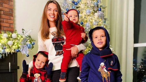 Дружина Григорія Решетника прикрасила дім до свят: сімейне фото з синами