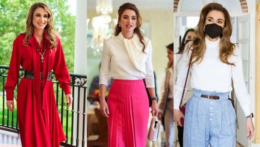 Йорданська модниця: найстильніші виходи королеви Ранії у 2021 році