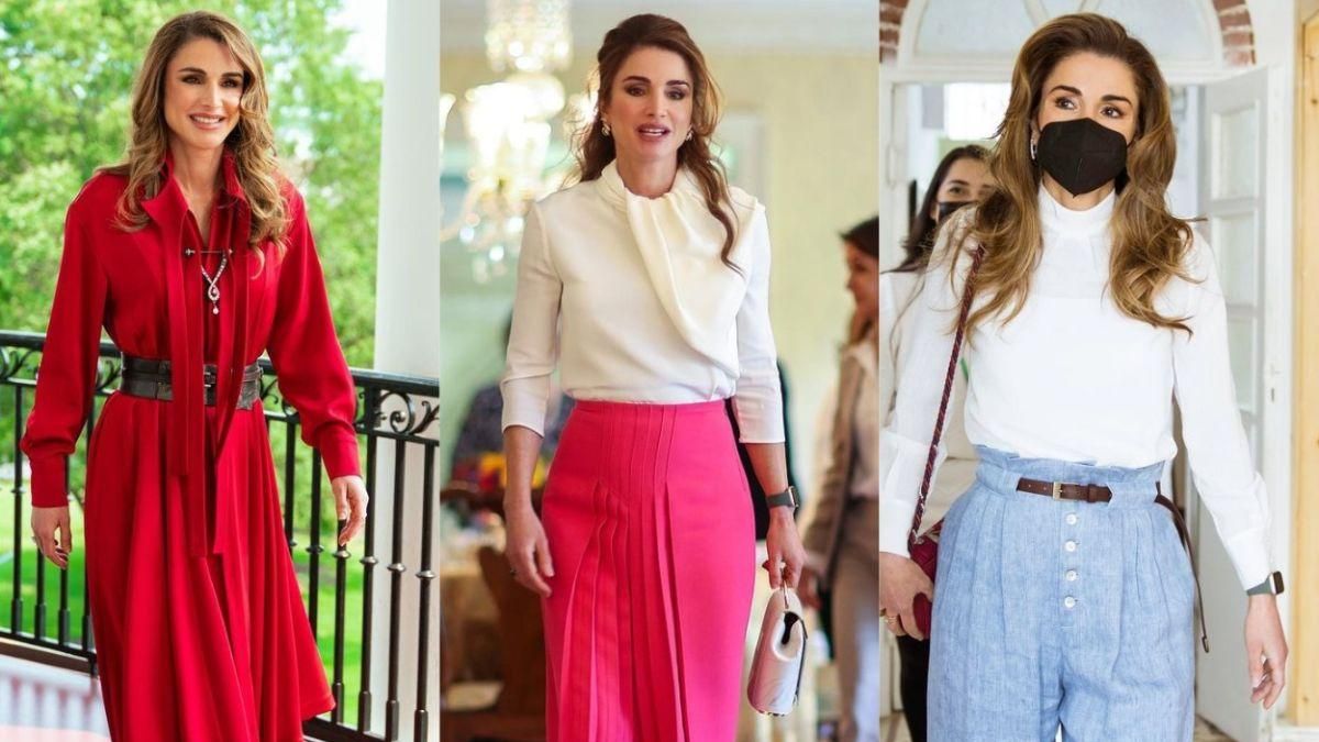 Иорданская модница: самые стильные выходы королевы Рании в 2021 году