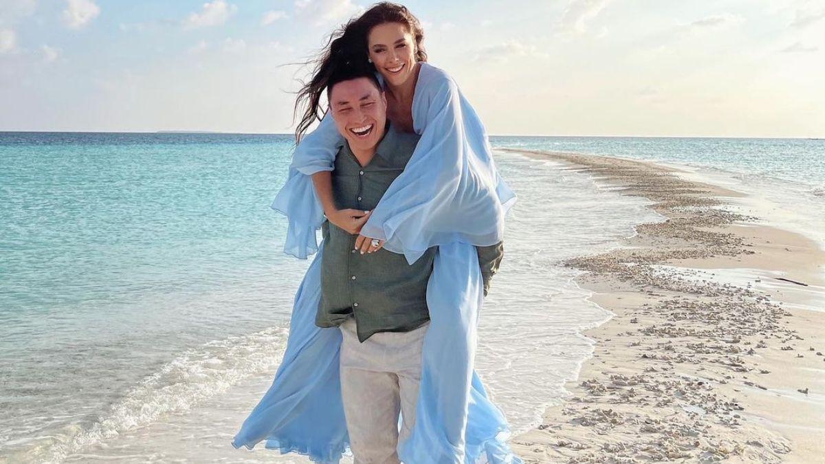 Иванна Онуфрийчук с мужем отдыхает на Мальдивах: видео из райского уголка