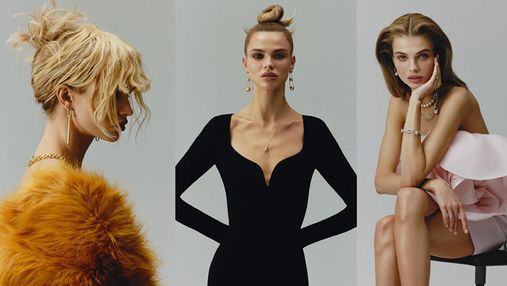 В оранжевой шубе Saint Laurent: жена Макса Михайлюка снялась в фотосессии для Vogue