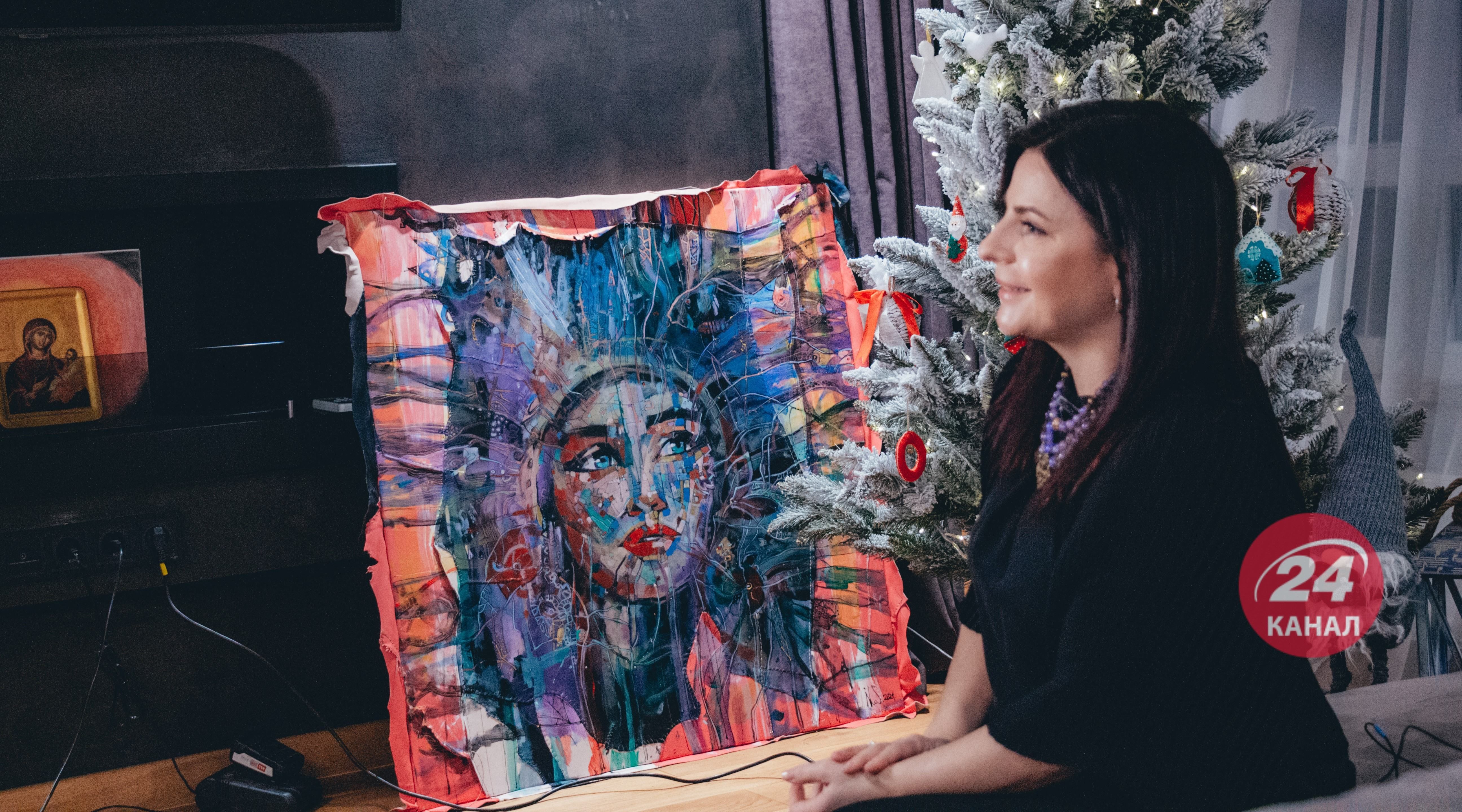 Одна из лучших работ, – Оксана Муха о картине ее возлюбленного, которую он нарисовал для звезды Одна из лучших работ, – Оксана Муха о картине ее возлюбленного, которую он нарисовал для звезды