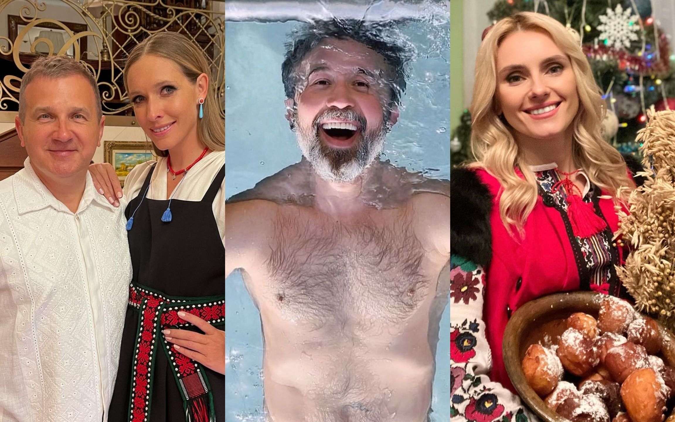 Ныряют в проруби и отдыхают в кругу семьи: как украинские звезды празднуют Крещение Ныряют в проруби и отдыхают в кругу семьи: как украинские звезды празднуют Крещение