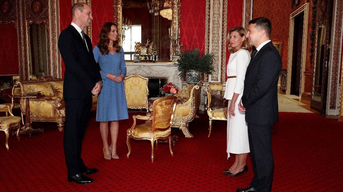 Зеленский поблагодарил Кейт Миддлтон и принца Уильяма за поддержку Украины во время войны - Showbiz