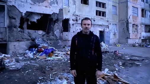 "Руйнація, смерть, біль": Святослав Вакарчук побував в Охтирці, зруйнованій окупантами
