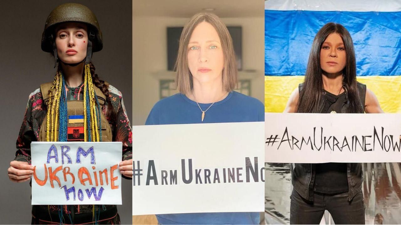 Arm Ukraine Now: знаменитості долучаються до світового флешмобу на підтримку армії - Showbiz Arm Ukraine Now: знаменитості долучаються до світового флешмобу на підтримку армії - Showbiz