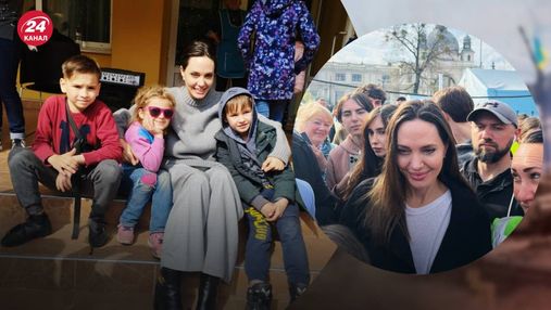 Анджеліна Джолі приїхала до Львова та зустрілась з переселенцями: головне про візит