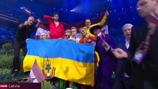 Ісландія, Литва та Латвія: як у першому півфіналі Євробачення підтримали Україну