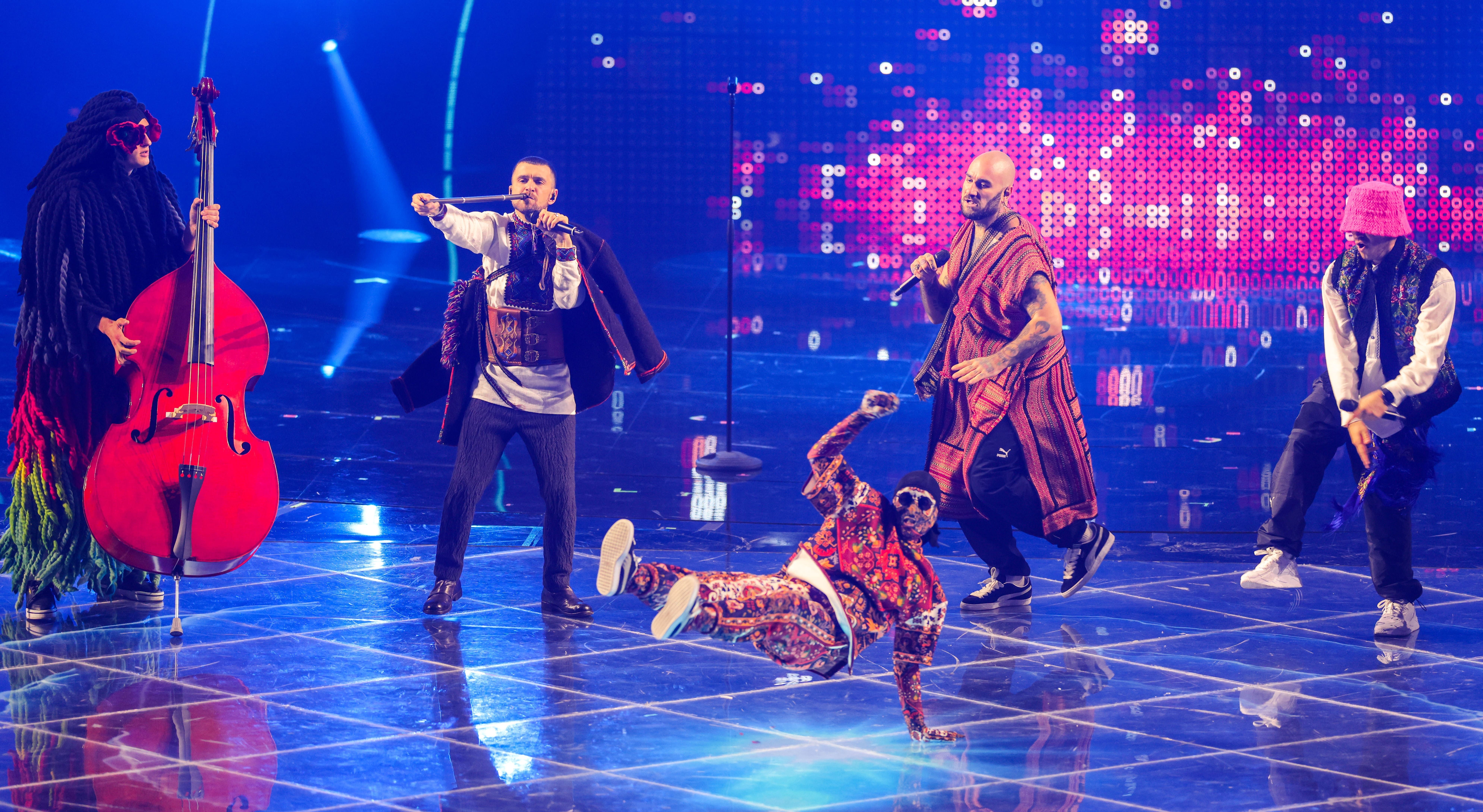 Kalush Orchestra у фіналі Євробачення 2022: відео виступу Kalush Orchestra у фіналі Євробачення 2022: відео виступу
