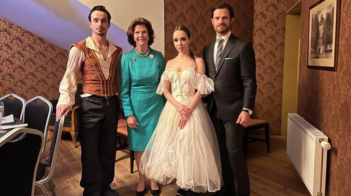 Во время тура в поддержку Украины  королева Швеции встретилась с Кухар и Стояновым - Showbiz
