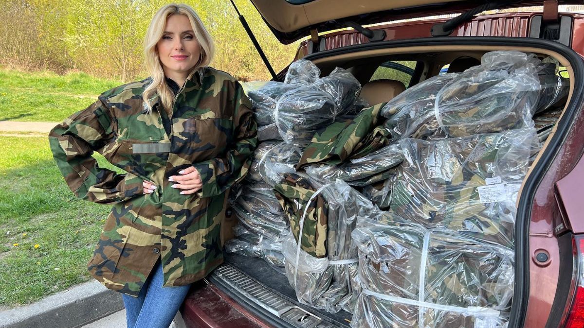 Не минув і перший скандал Ірина Федишин зіпсувала каски, які мала передати військовим - Showbiz Не минув і перший скандал Ірина Федишин зіпсувала каски, які мала передати військовим - Showbiz