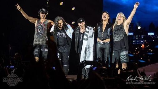 Гурт Scorpions на концерті в Польщі підтримав Україну: промовисте відео