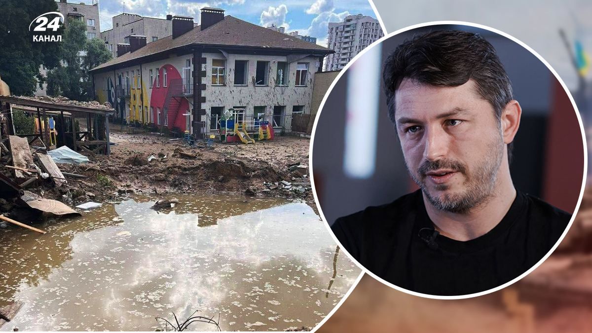 В киевский детский сад, по которому ракетами ударила Россия, ходила дочь Притулы В киевский детский сад, по которому ракетами ударила Россия, ходила дочь Притулы