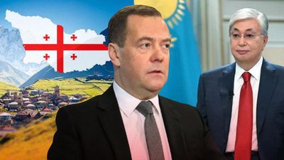 Конвульсии кремля и мечты за "совком": почему медведев открыто угрожает Грузии и Казахстану