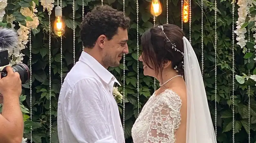 Євген Синельников одружився в Бучі – перші фото, відео з весілля