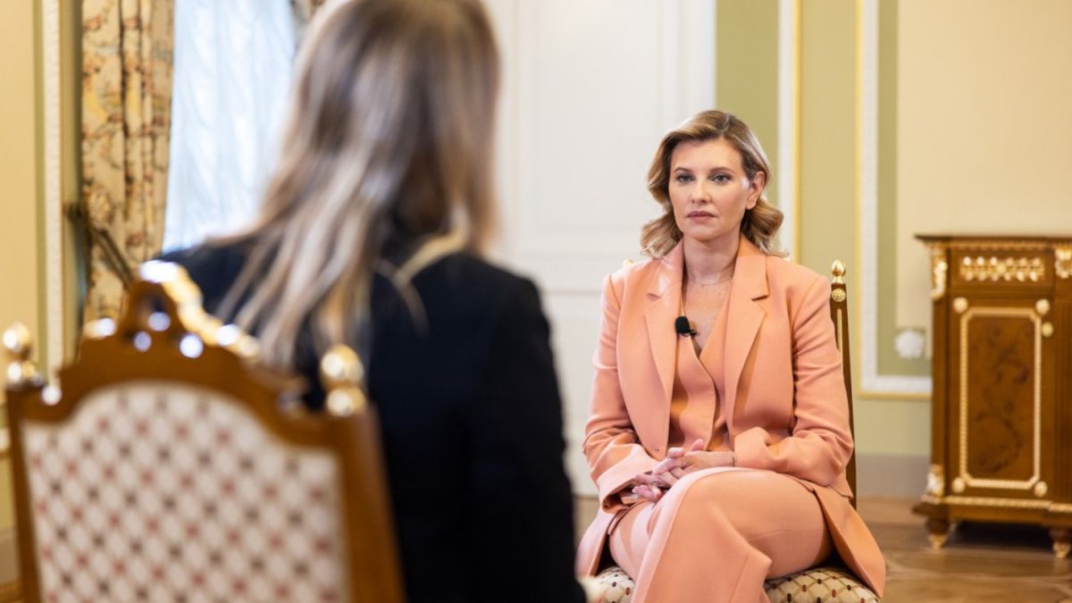 Олена Зеленська дала інтерв'ю BBC - фото і відео