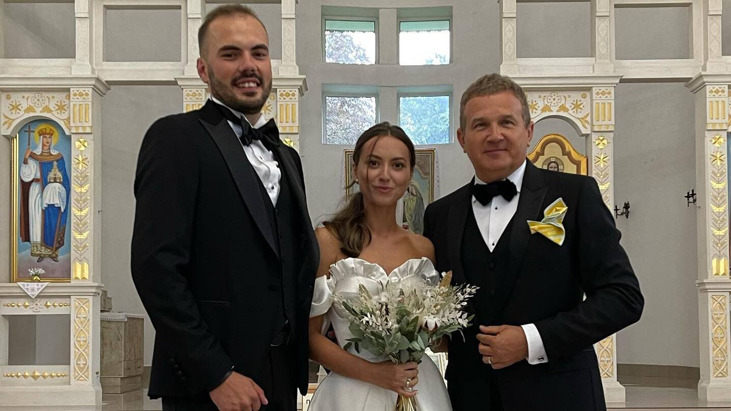Юрій Горбунов побував на весіллі племінниці - фото та відео
