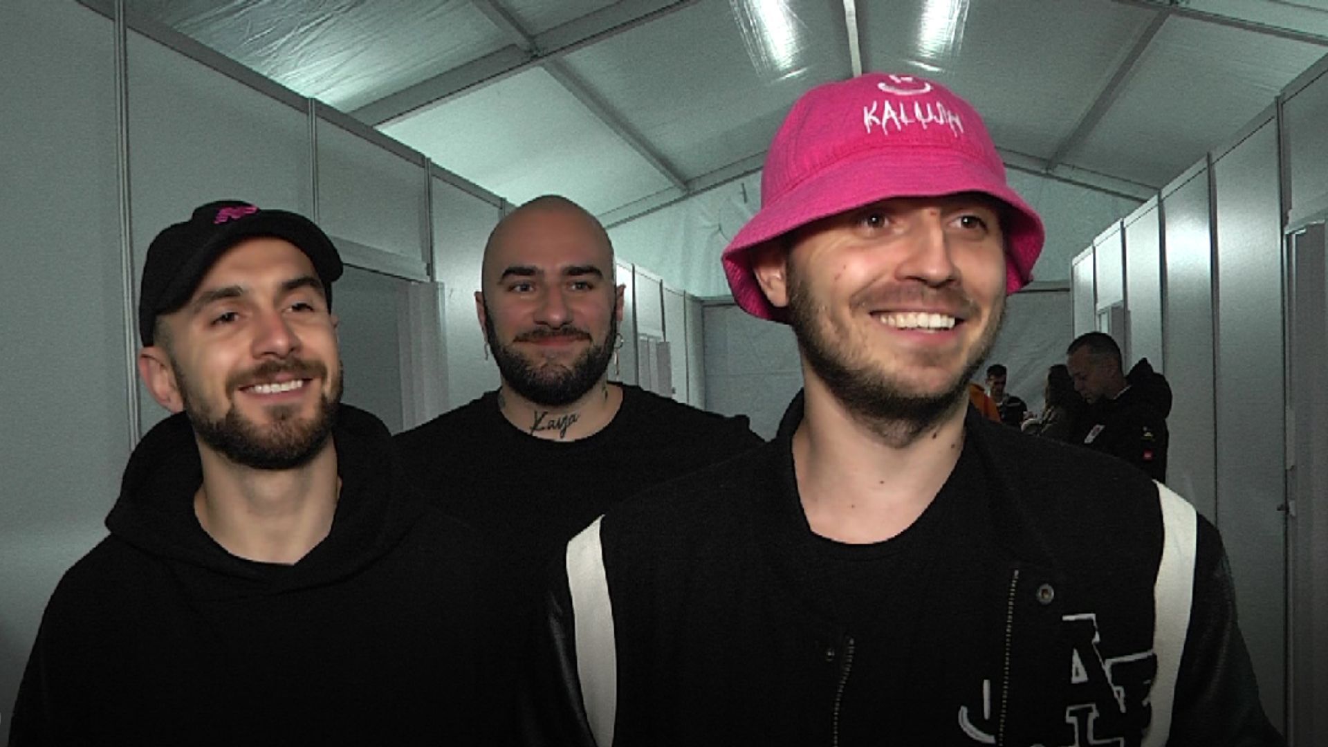 Kalush Orchestra после концерта в Люблине Kalush Orchestra после концерта в Люблине