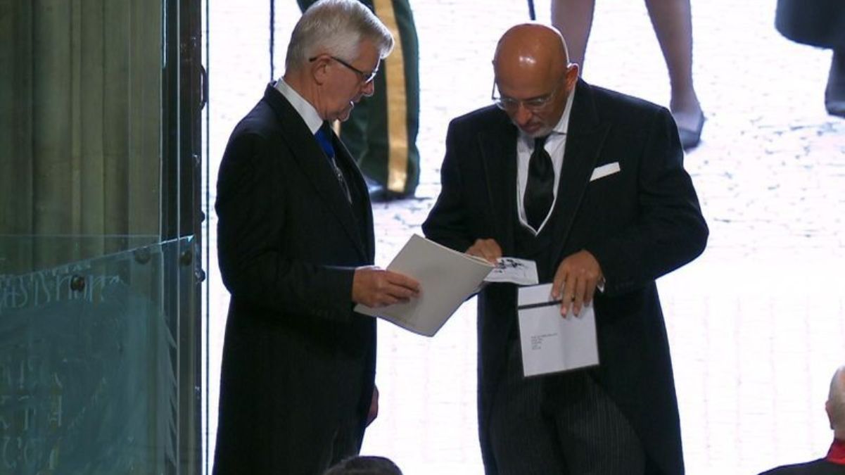 Похороны Елизаветы II – гости прибывают в Вестминстерское аббатство Похороны Елизаветы II – гости прибывают в Вестминстерское аббатство