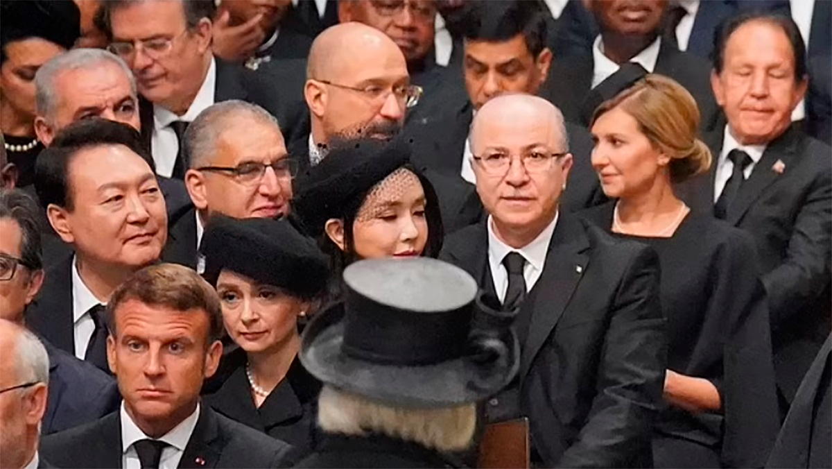 Олена Зеленська на похороні Єлизавети ІІ – як вона виглядає – фото, відео