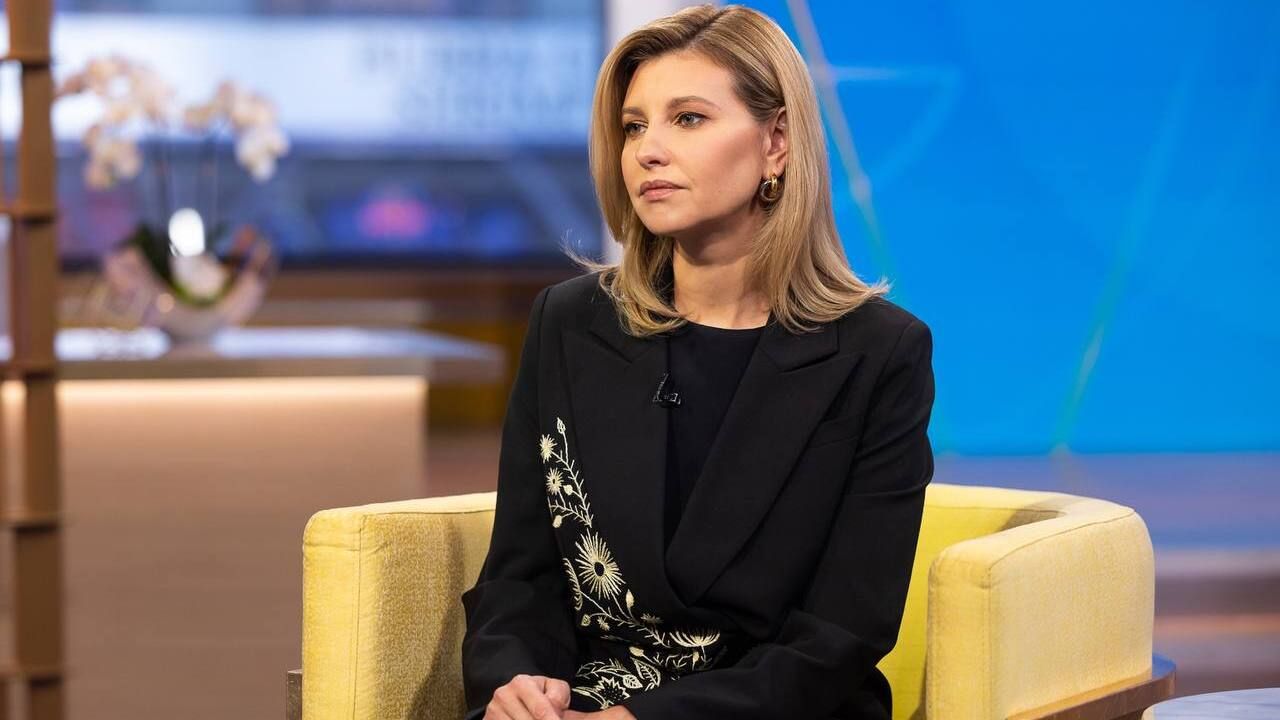 Олена Зеленська на американському шоу - образ першої леді та інтерв'ю Олена Зеленська на американському шоу - образ першої леді та інтерв'ю