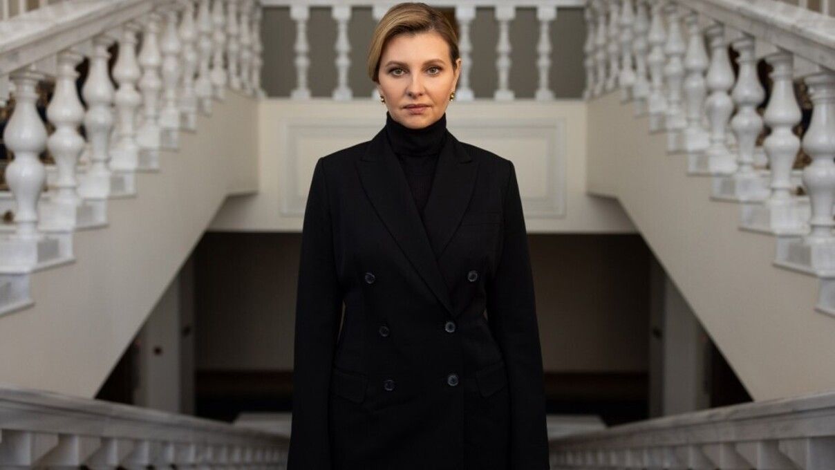 Олена Зеленська дала інтерв'ю Bild - розповіла про атаки та важку зиму
