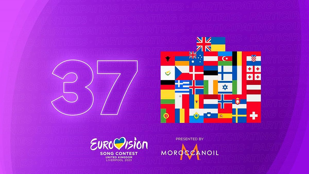 Євробачення 2023 – учасники, список 37 країн