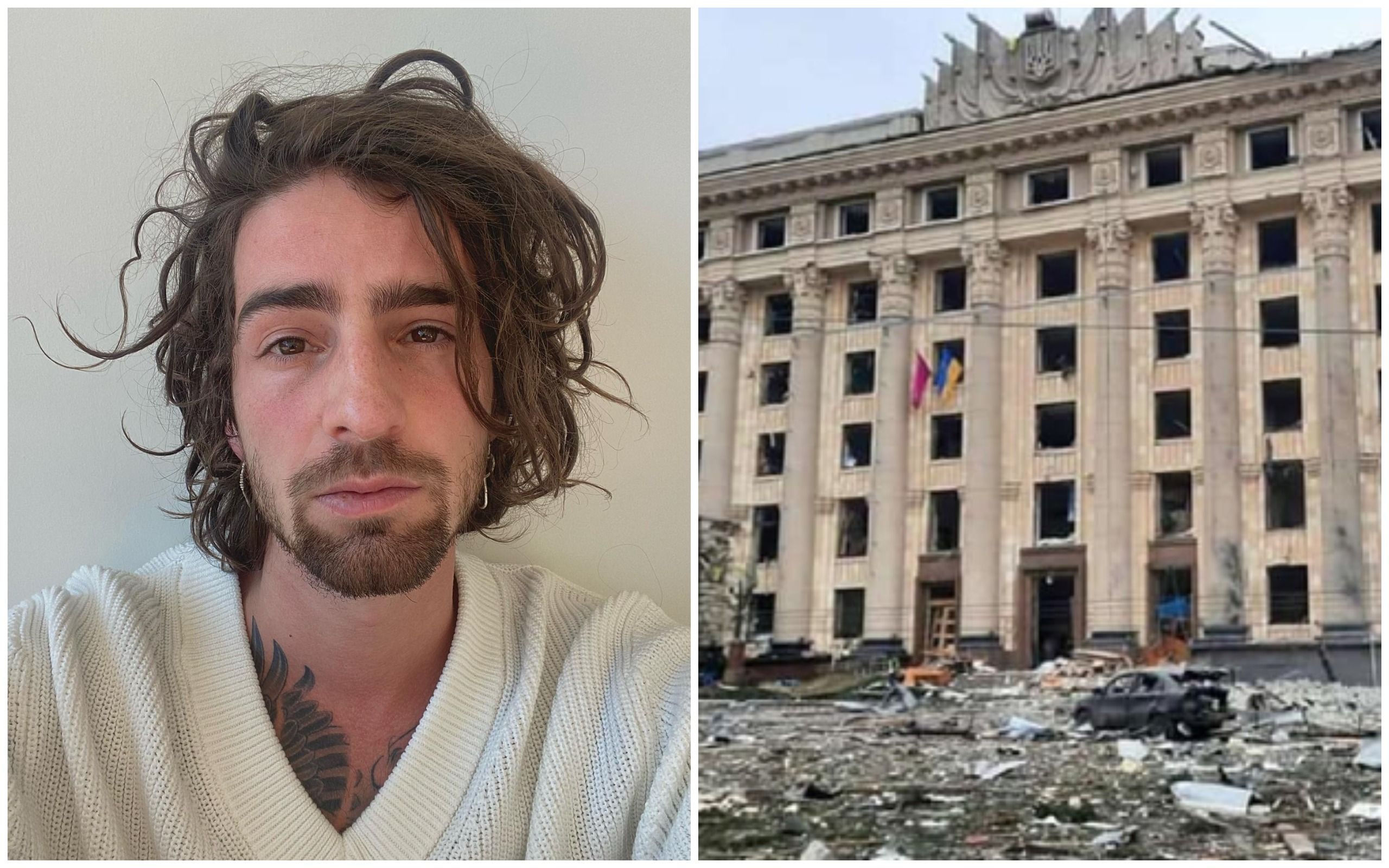 Обстріли Харкова - Дантес розповів, що двічі плакав за час війни Обстріли Харкова - Дантес розповів, що двічі плакав за час війни