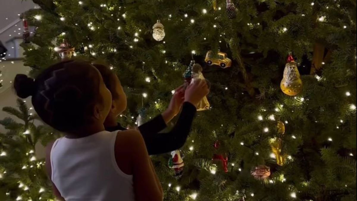 Кайлі Дженнер прикрасила ялинку у два поверхи – відео, що вражає Кайлі Дженнер прикрасила ялинку у два поверхи – відео, що вражає