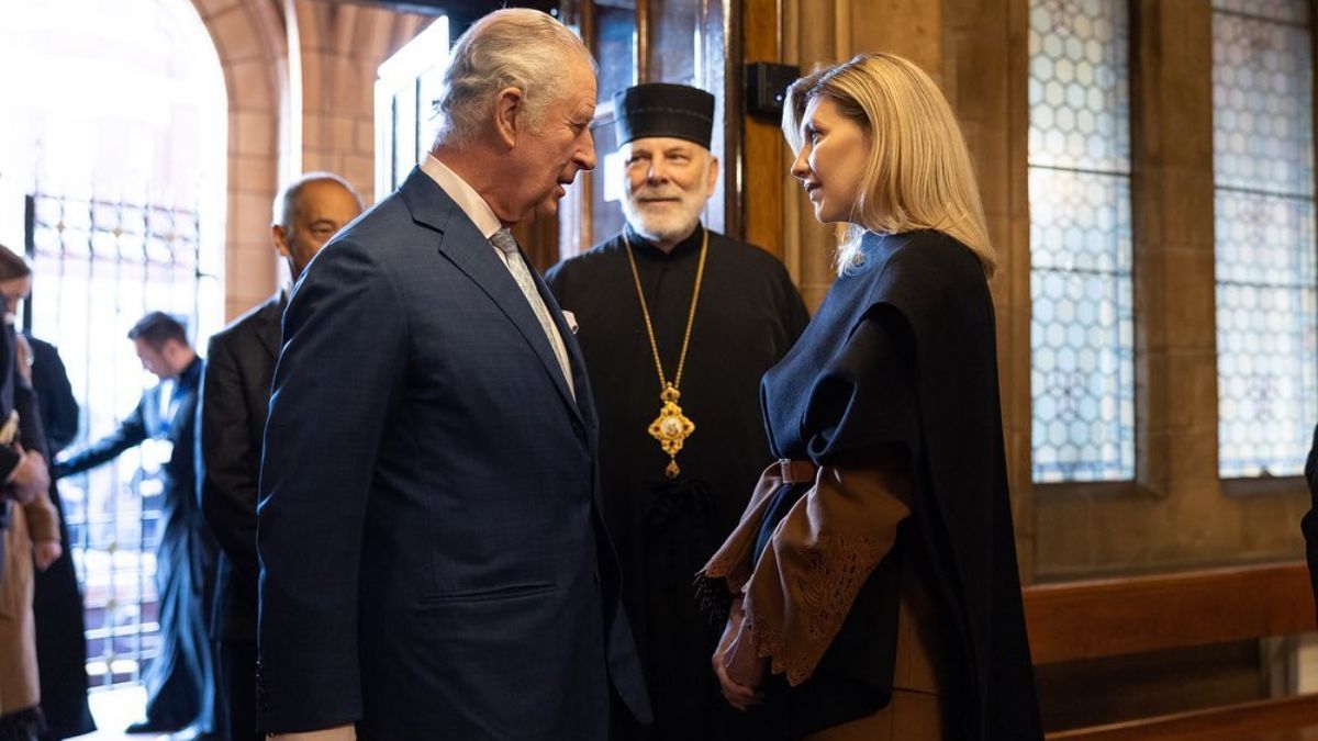 Елена Зеленская встретилась с королем Чарльзом III – фото