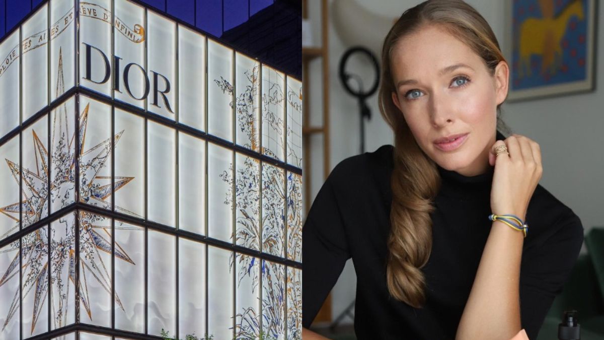 Бутик Dior в Киеве разукрасили гневными словами – Катя Осадчая знает кто