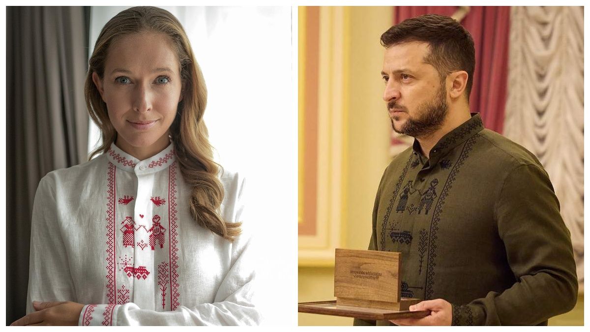 Катя Осадча одягла вишиванку, як у Зеленського – фото, ціна Катя Осадча одягла вишиванку, як у Зеленського – фото, ціна