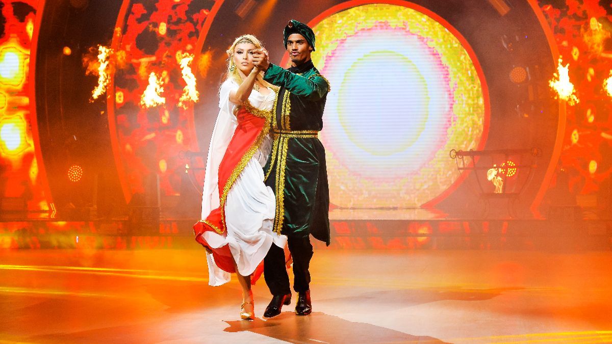 Полякова вибула з грузинських Танців з зірками – відео виступів Полякова вибула з грузинських Танців з зірками – відео виступів