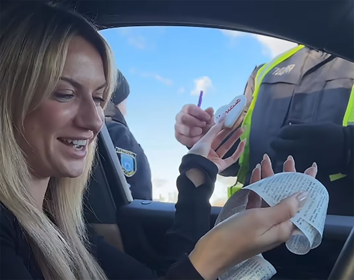 Лесю Нікітюк оштрафувала поліція Лесю Нікітюк оштрафувала поліція