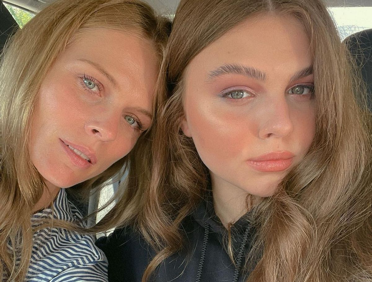 Ольга Фреймут з донькою Ольга Фреймут з донькою