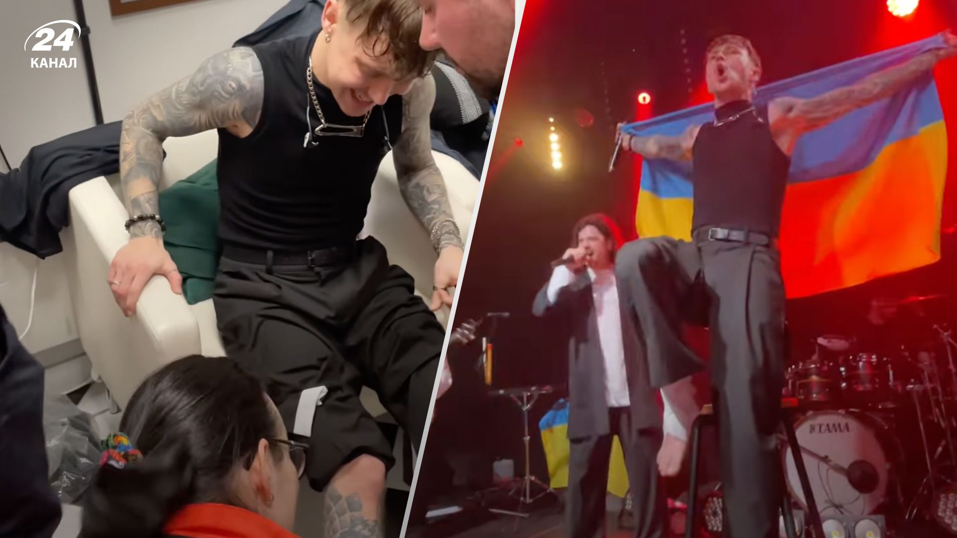Артем Пивоваров получил травму ноги во время концерта в Польше