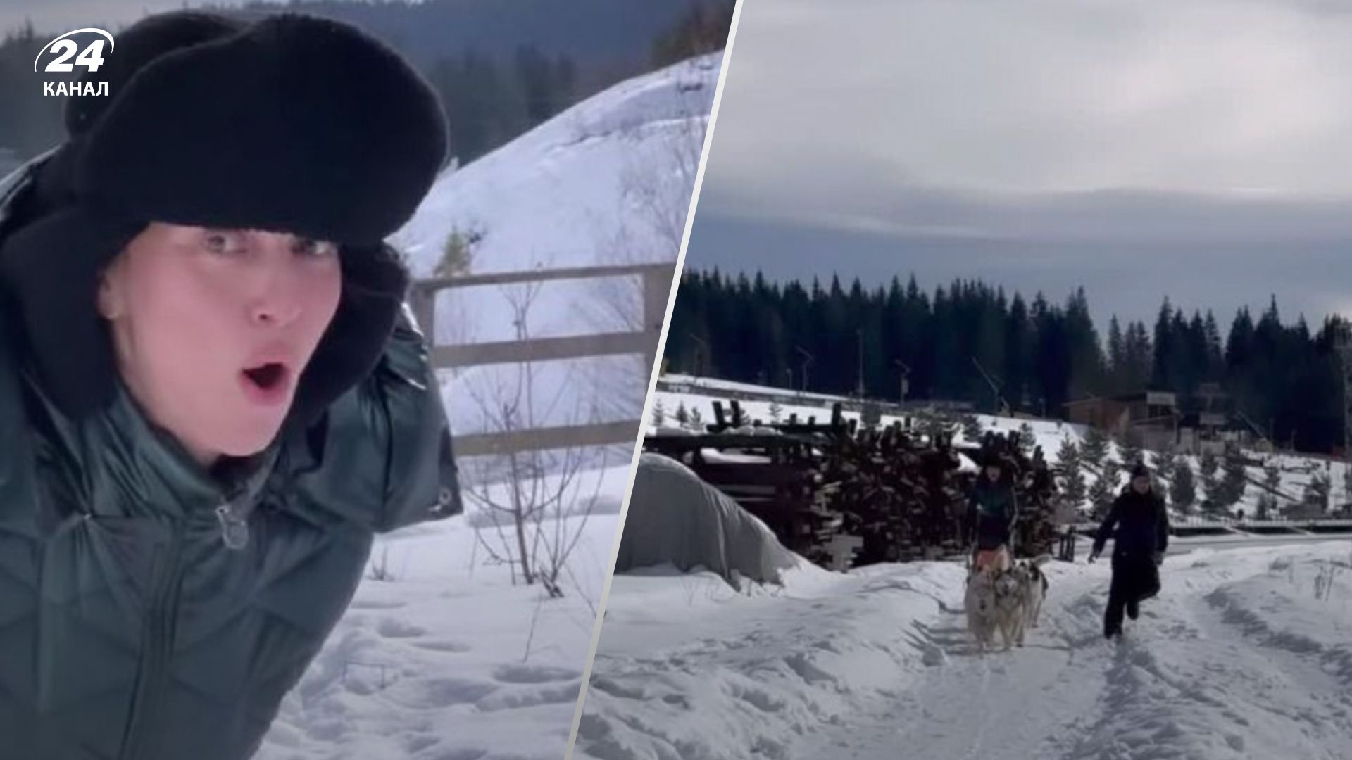 Полякова з доньками відпочивала у Буковелі Полякова з доньками відпочивала у Буковелі