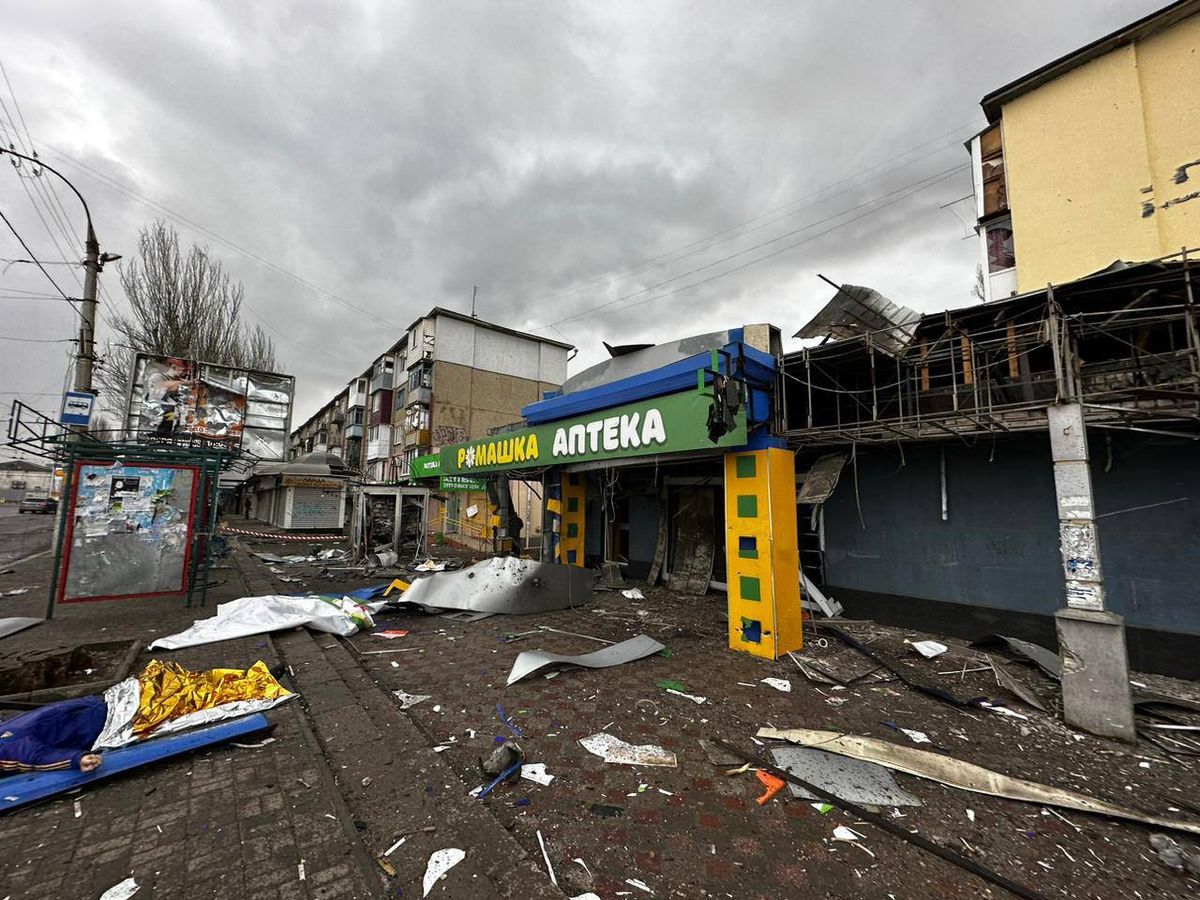 Росія обстріляла Херсон Росія обстріляла Херсон