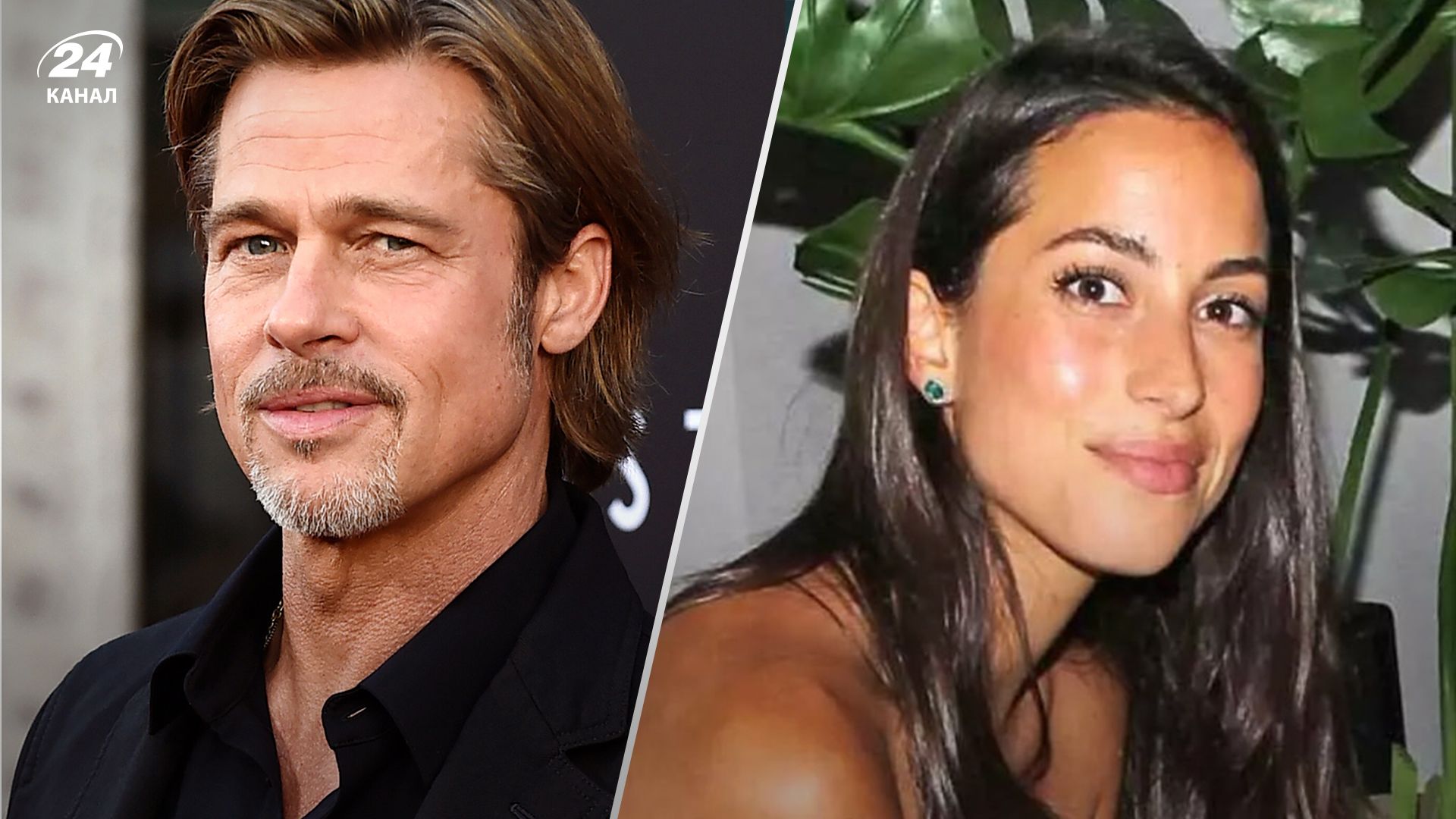 Бред Пітт з Інес де Рамон Бред Пітт з Інес де Рамон