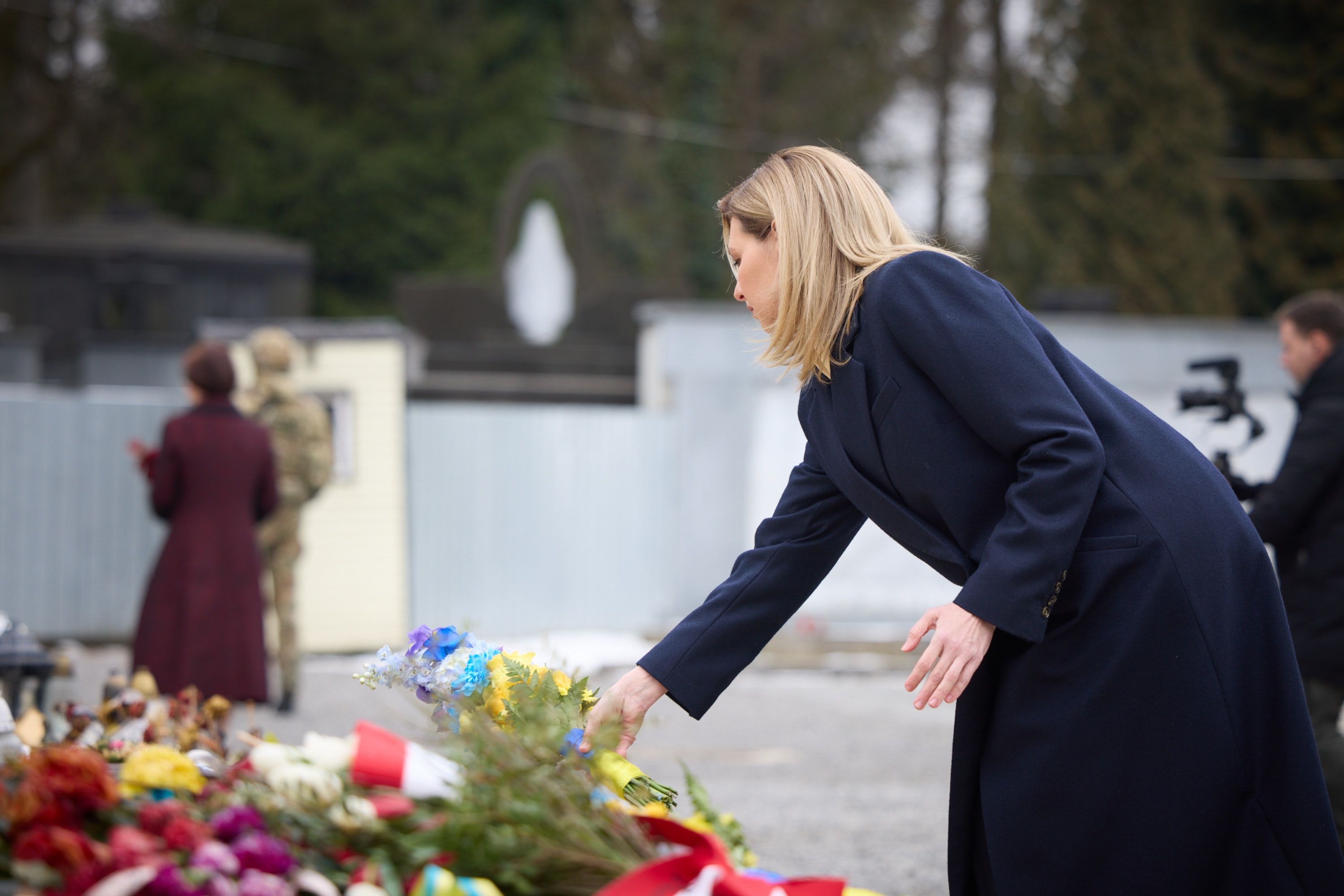 Елена Зеленская во Львове Елена Зеленская во Львове