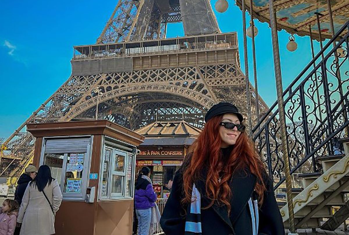 Мария Полякова побывала в Париже Мария Полякова побывала в Париже