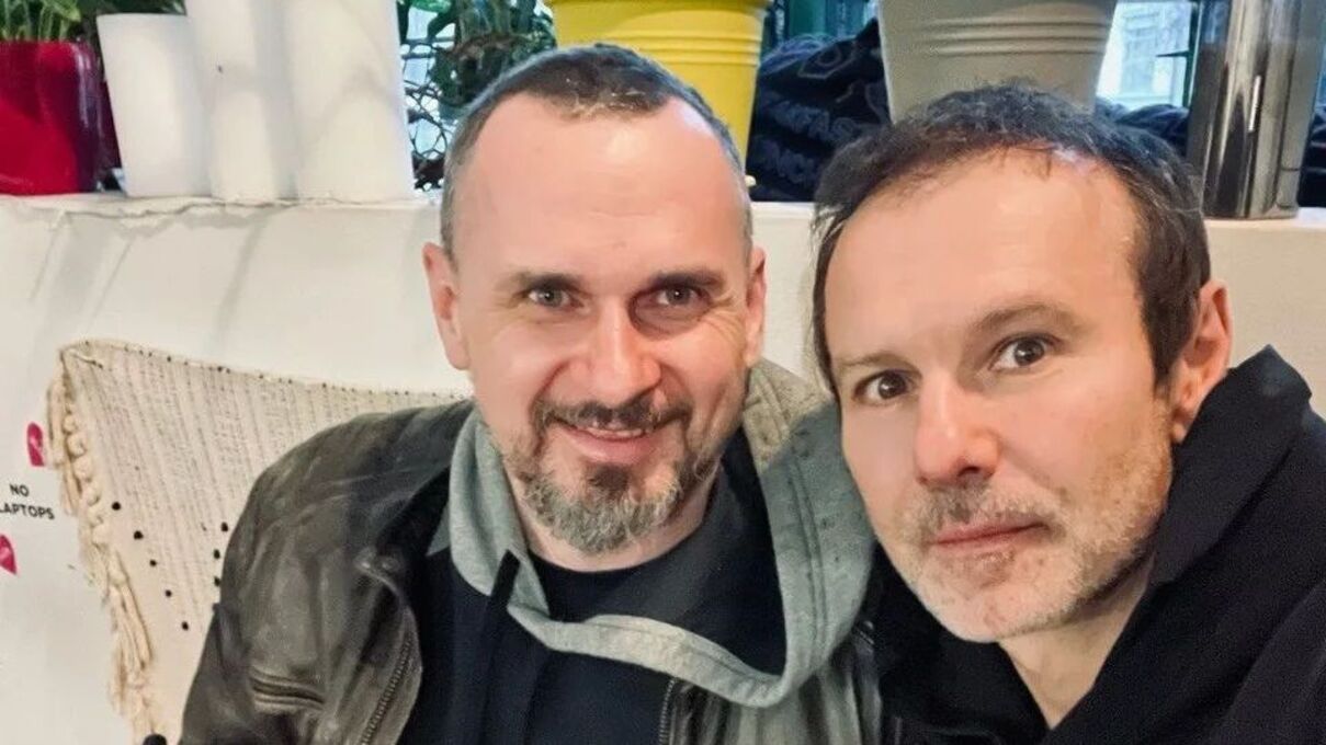 Святослав Вакарчук встретился с Олегом Сенцовым и сыном Святослав Вакарчук встретился с Олегом Сенцовым и сыном