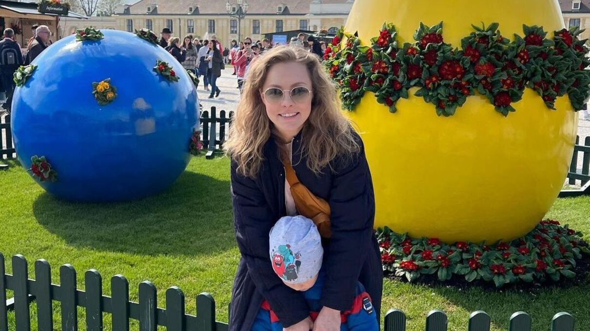Олена Шоптенко показала Відень на Великдень - фото з сином Олена Шоптенко показала Відень на Великдень - фото з сином