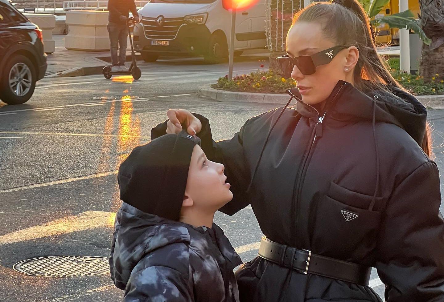 Ксенія Мішина з сином Платоном Ксенія Мішина з сином Платоном