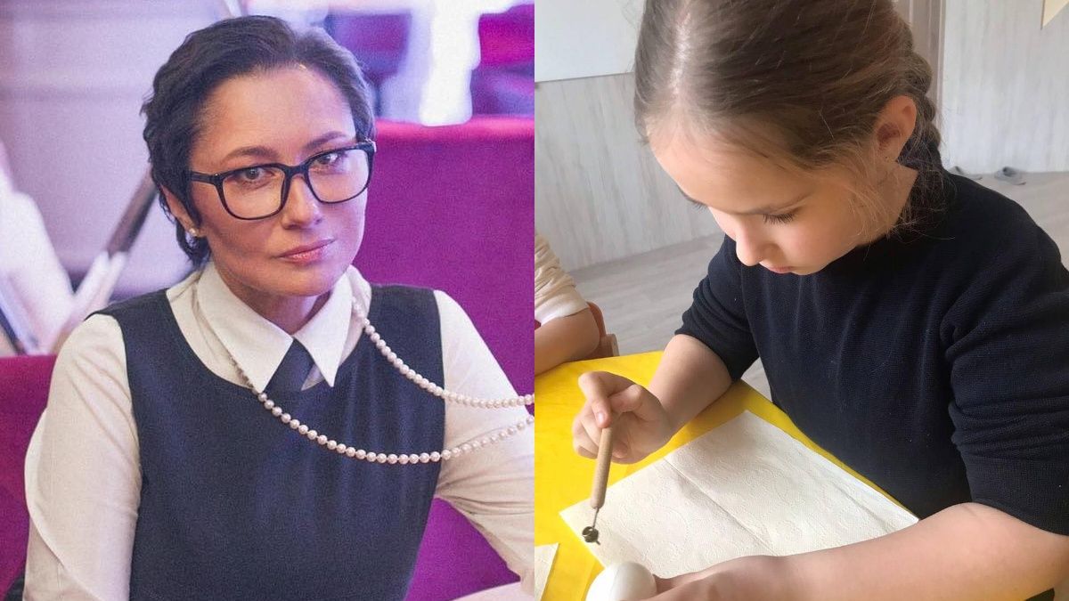 Пасха 2023 – Елена Мозговая показала подготовку к празднику с дочерью