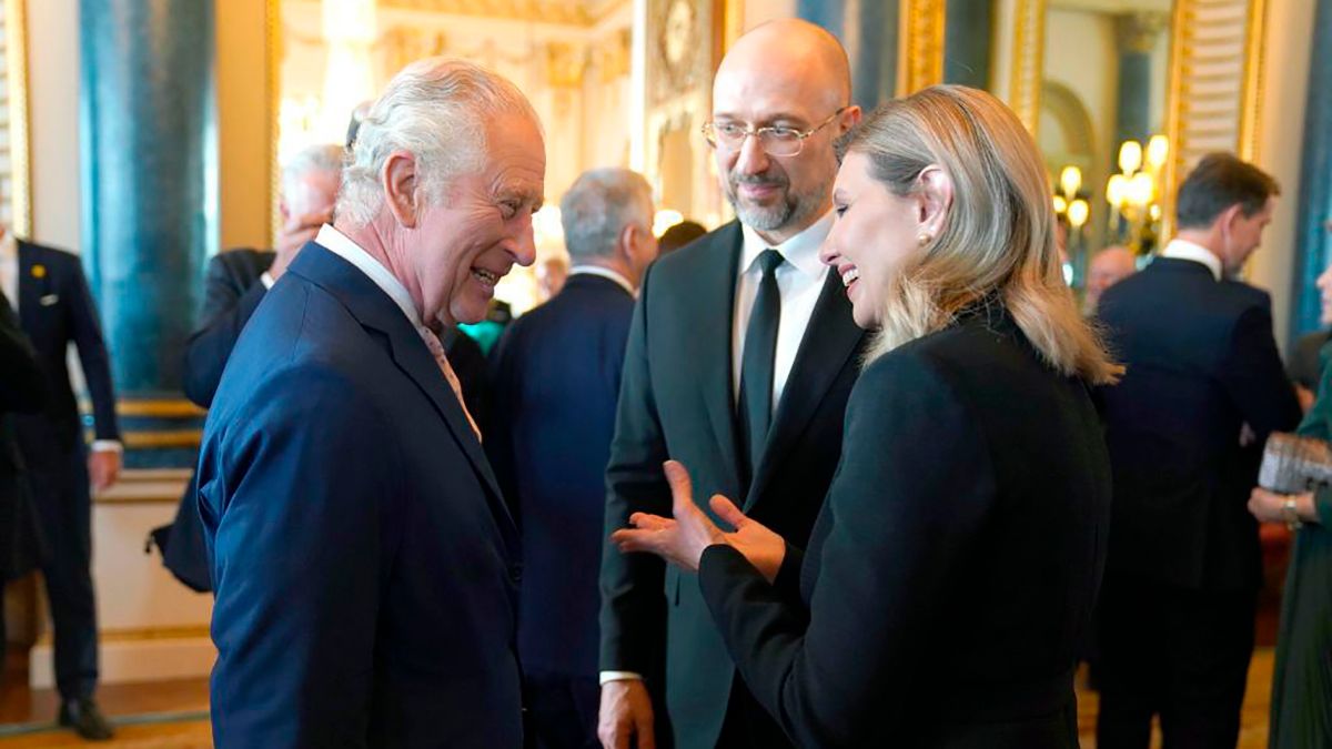 Олена Зеленська і Денис Шмигаль зустрілися з Чарльзом ІІІ – реакція короля – фото