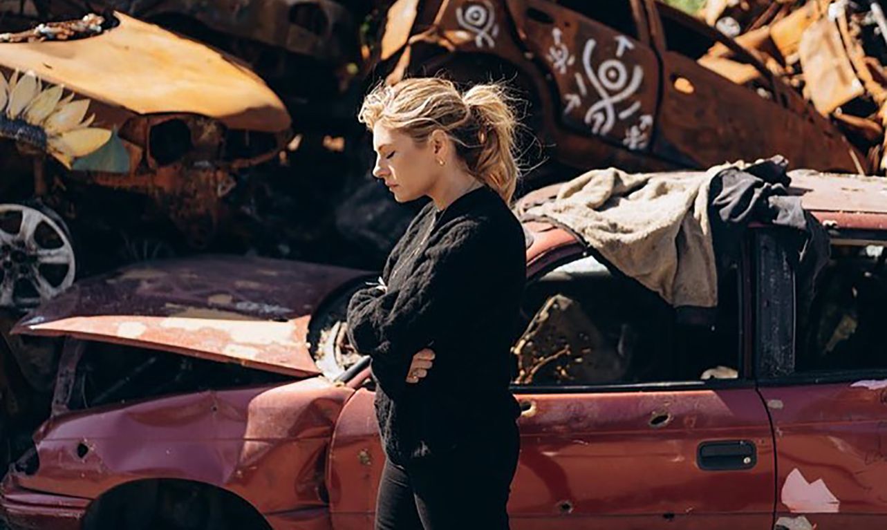 Кэтрин Винник в Ирпене Кэтрин Винник в Ирпене