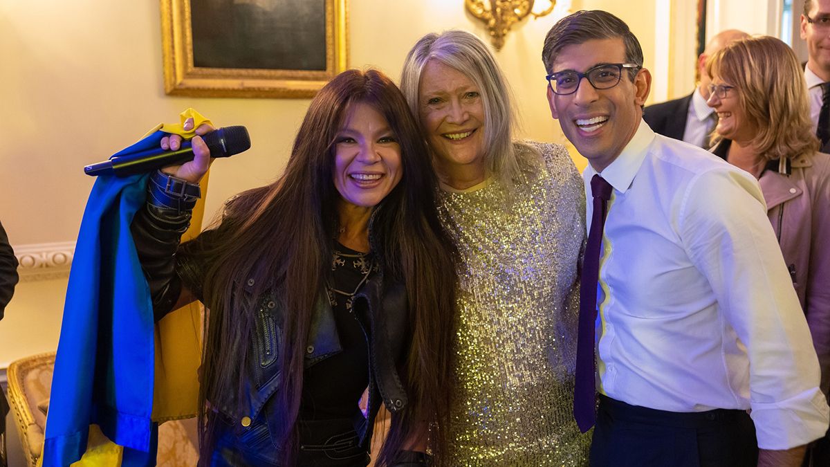 Руслана заспівала на прийомі Ріші Сунака – фото з прем'єр-міністром Британії Руслана заспівала на прийомі Ріші Сунака – фото з прем'єр-міністром Британії