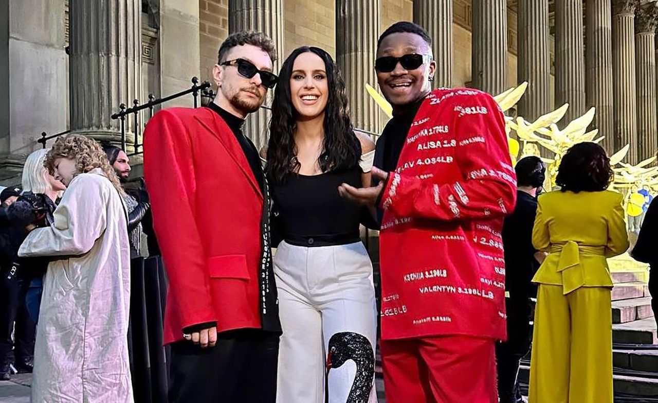 Джамала раньше виделась с группой TVORCHI в Ливерпуле Джамала раньше виделась с группой TVORCHI в Ливерпуле