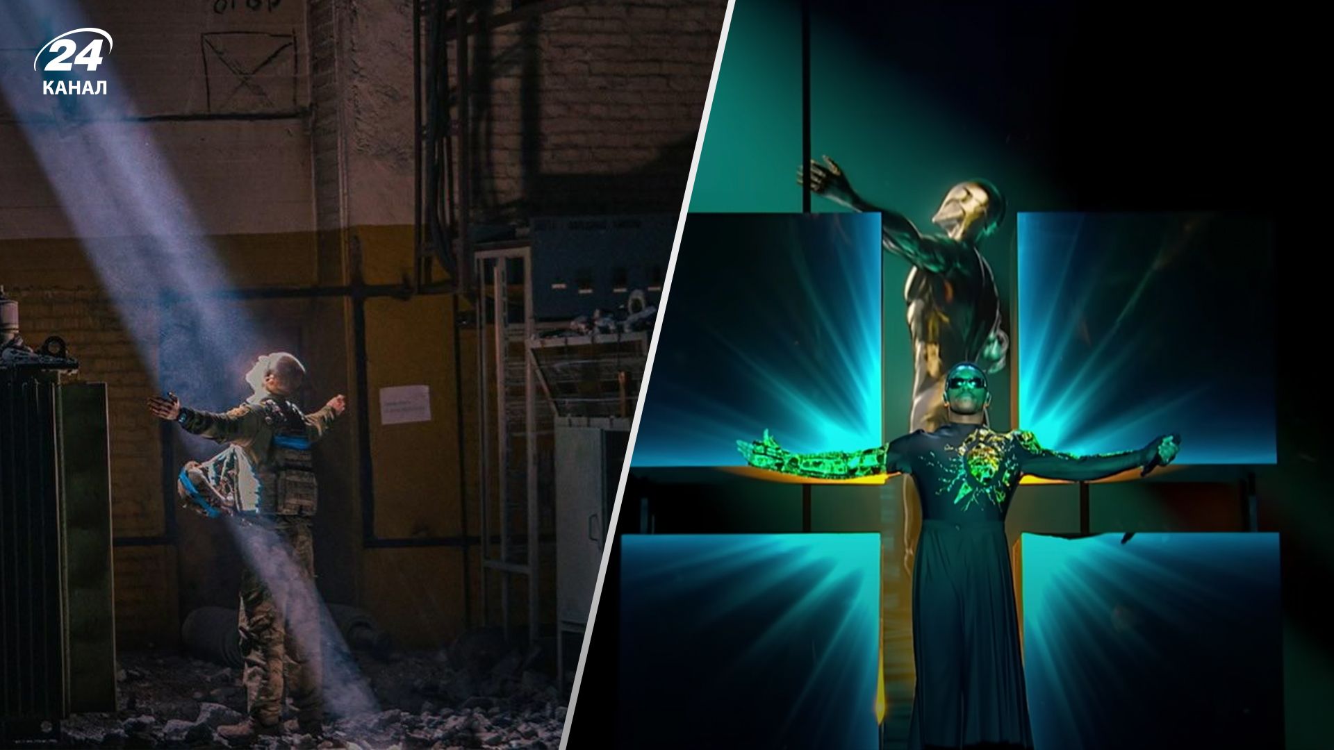 Фото з "Азовсталі" та номер TVORCHI на Євробаченні-2023 Фото з "Азовсталі" та номер TVORCHI на Євробаченні-2023